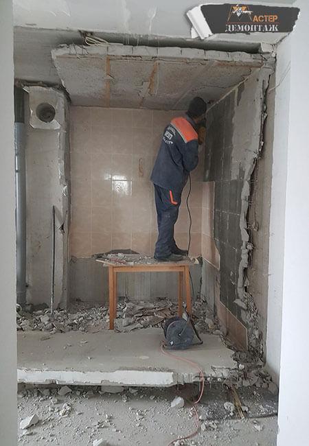 Фото демонтажа дома ДО 0